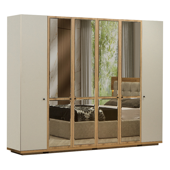 Kleerkast Belen S 6-deur