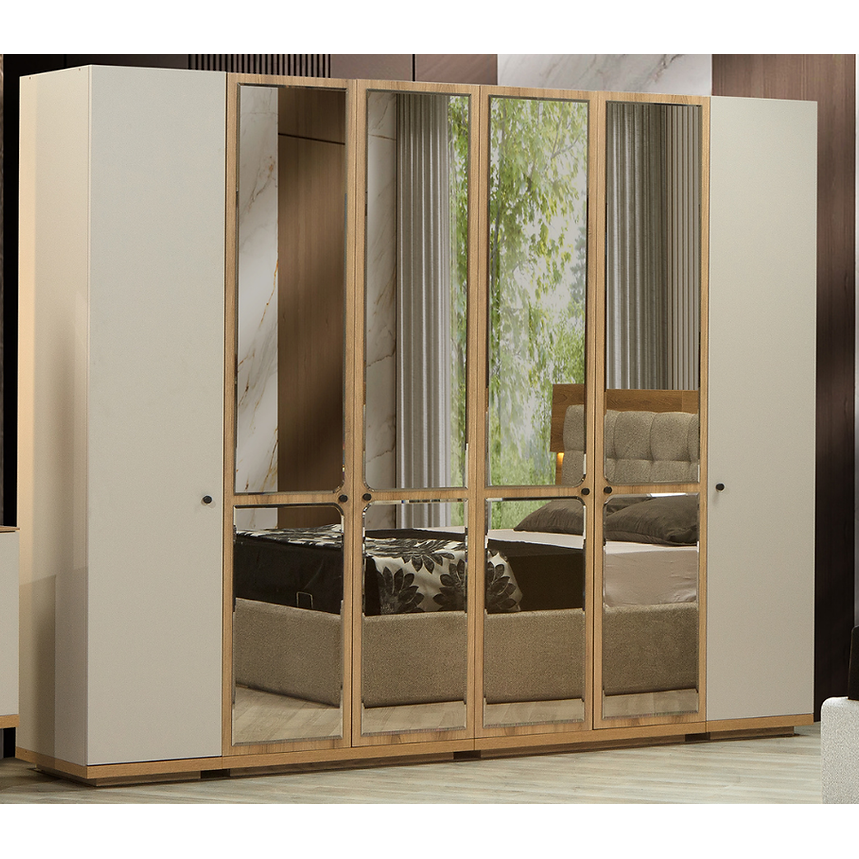 Kleerkast Belen S 6-deur